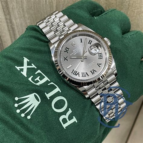 Vendesi Rolex Datejust 36 Wimbledon 126234 Fluted Jubilee